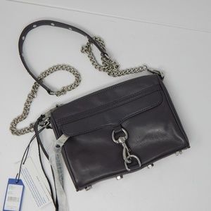 Rebecca Minkoff grey Mini Mac New with tags
